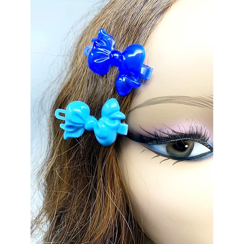 Tara Girls Self Hinge Bow Hair Barrettes 18 Pieces Selection