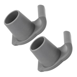 OHPHCALL 2pcs Professional Walker Ski Glides Small Replacement Walker Sliders Nonstick Crutch Tips Practical Ski Glides