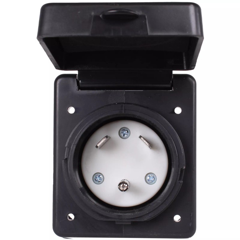 Journeyman-Pro RV Power Cord Plug Inlet 125V 30 AMP 3