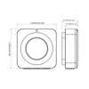 CH4 Gas Detector Monitor LCD Combustible Gas Sensor Alarm for