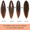 Boho Dreadlock Extensions Synthetic Double Ended with Bohemian Box Braids