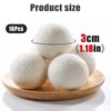 Pack of 16 Dryer Balls, 100% Natural Sheep Dryer Balls