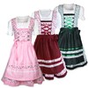 MS-Trachten Children's Dirndl Costume Dress Girls' Dirndl Mimi 3-Piece (128,