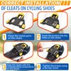 2 Pcs SPD SL Cleats – Road Bike Cleats for