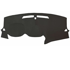 Carpet Dash Cover Compatible with Chevy Traverse 2018-2022, Without Collision Warning Made in The USA (Black)