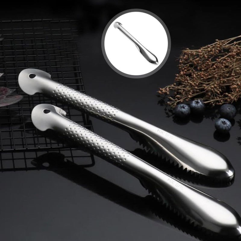 Ciieeo Stainless Steel Fish Tool Reusable Fish Descaler with Sharp