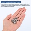 DTGN 70pcs M5 Meter Thread Assortment Bolt and Nut Kit