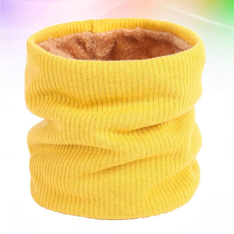 BESPORTBLE Cold Scarf Double-Layer Windproof Neck Warmer for Fall Soft