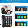 Big Button and Picture Landline Phones for Elderly Corded Landline