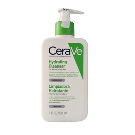 CeraVe Hydrating Cleanser For Face and Body Fragrance Free 8 oz - New
