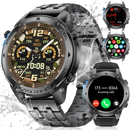 LIGE DM2-I Men's Military Smartwatch