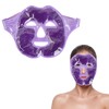 Cooling Mask Face, Reusable Face Ice Eye Mask, Gel Face