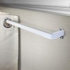 Blu-Pier Tech Heavy Duty Single Rod,Lock Seam Curtain Rod 28