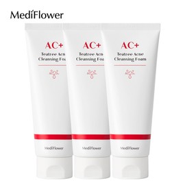 Mediflower 메디플라워 아크네 티트리 클렌징폼 150mlx3개 Mediflower Acne Tea Tree Cleansing Foam 150ml x 3개