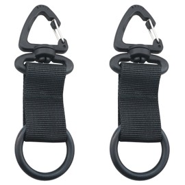 ZZLZX 2pcs Swivel Hook Buckle Lanyard Scuba Diving Fin Retention Lanyard Quick Release Buckle Clip Diving Accessories Diving Octopus Holder Octopus Holder Webbing Adjuster Octopus Mouthpiece Holder