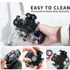 Magnetic Head Shaver Replacement Heads 7 Double Ring Waterproof Rotary
