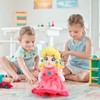 Forninc 1 x Princess Cuddly Toy, Plush Figure, Peach Cuddly