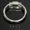 MASUNN Stainless Steel Knocker Pulls Handle Pull Rings Shiny Silver