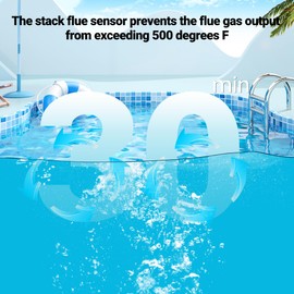 Funmit 42002-0024S Stack Flue Sensor Replacement for Pentair Sta-Rite MasterTemp Max-E-Therm Pool and Spa Heater Electrical System SR200 SR333 SR400