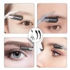 3 Stück Augenbrauenschere mit Kamm,Augenbrauen Schere,Augenbrauen Schere für Frauen,Augenbrauentrimmer,Eyebrow Trimmer,Scissors,Wimpernbürste