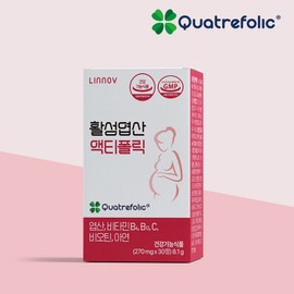 Renove Activated Folic Acid Actifolik 8.1g, 30 tablets, 1 piece / 리노브 활성엽산 액티폴릭 8.1g, 30정, 1개