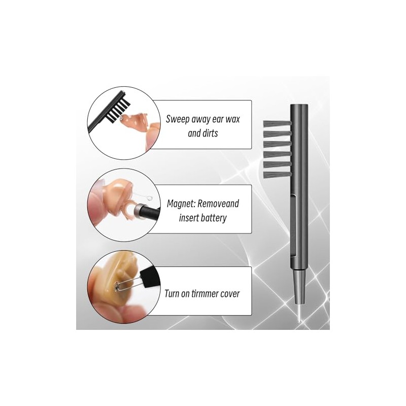 Hearing Aid Cleaning Set, Hearing Aid Cleaning Tools, Hearing Aid