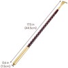 Tomorotec 17.5" Long Rosewood & Brass Back Scratcher for Men