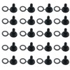 Ruiwaer 20PCS 12mm Toggle Switch Cover, Waterproof Rubber Cover, Duty