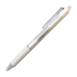 LKKB-23F Erasable Glitter Ballpoint Pen, 0.03 inch (0.7 mm), Twinkle Silver, Cute