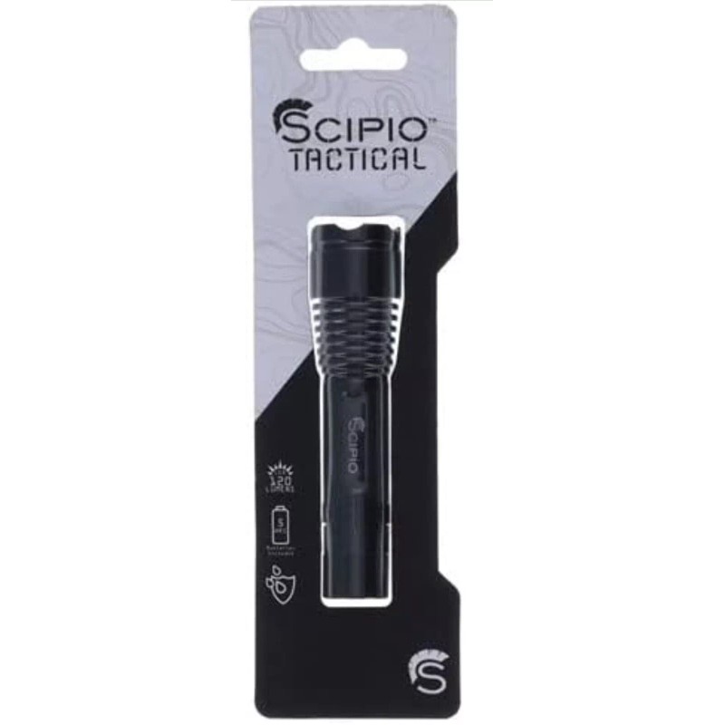 Scipio Lumagear Tactical Flashlight S3201A Hunting Camping Fishing Hiking Safety
