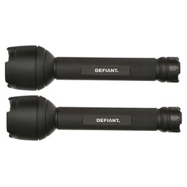 Defiant HD15BF01 850 Lumen LED Flashlight - 2 Pack