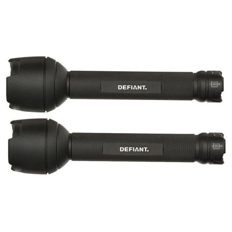 Defiant HD15BF01 850 Lumen LED Flashlight - 2 Pack