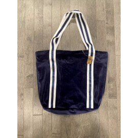 Victoria's Secret NWT PINK Victoria's Secret Blue Velour Tote