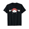 Divertente sushi squat bilanciere sollevamento pesi palestra allenamento Maglietta