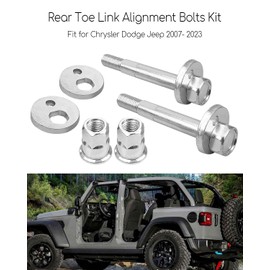 2 pernos de alineación de eslabones traseros para Jeep Patriot Compass Grand Cherokee Dodge Journey Chryslr 200 Sebring, kit de pernos de inclinación de acero de alta resistencia 6508486AA 06508486AA