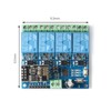 JESSINIE ESP8266 ESP-01 4 Channel 5V WiFi Relay Module 5V