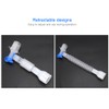 L Shaped Connector Disposable Retractable Ventilator Plateau Valve Circuit Extension