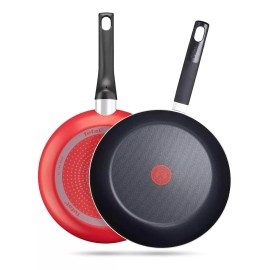 Tefal Sartén Simply Cook Red 26 Cm - S1684 Color Rojo