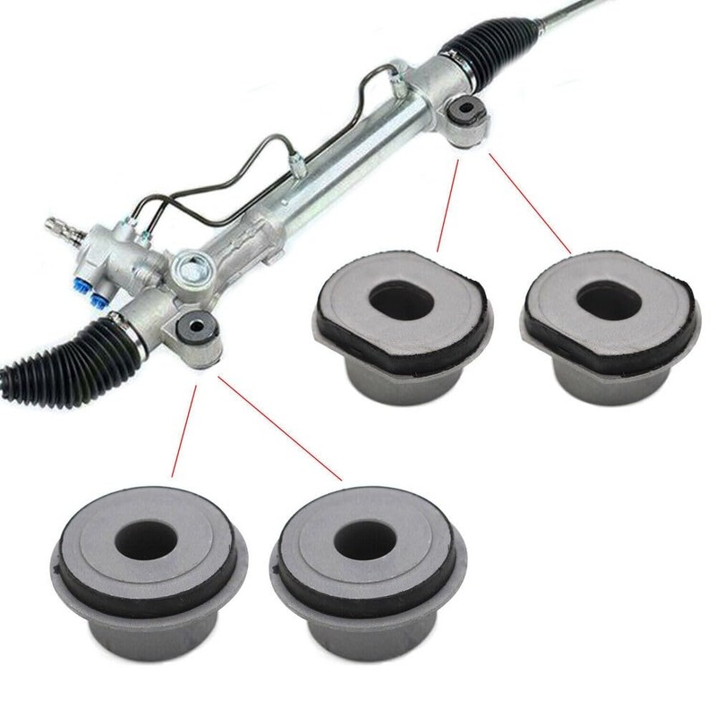 Pyladea 4pcs Rack and Pinion Mounting Bushing Kit Replacement for