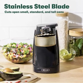 Bella Electric Can Opener /Knife Sharpener Black