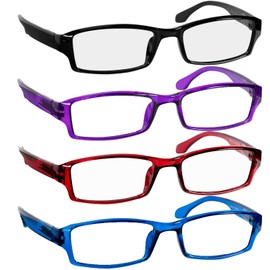 TruVision Readers - 9501HP - 4 pk-Black-Blue-Red-Purple +175