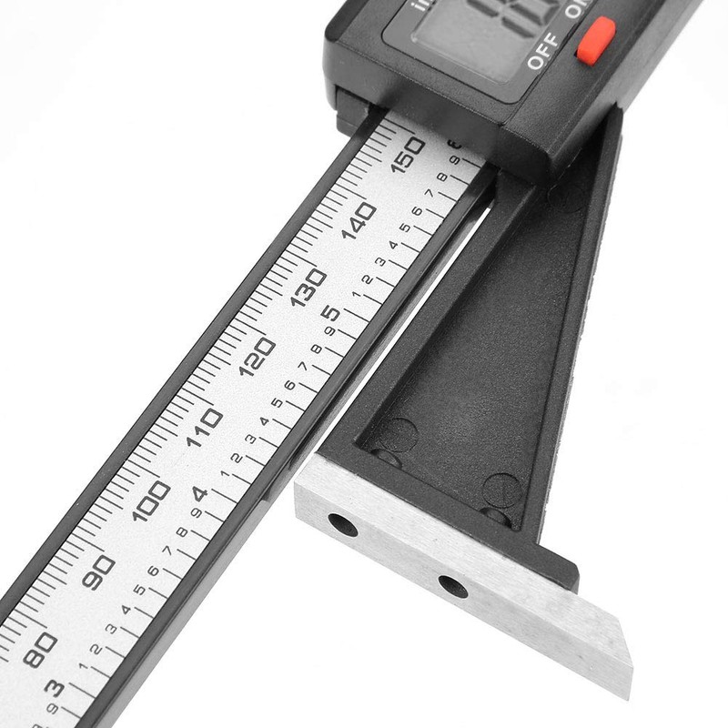 Digital Plastic Height Gauge, Depth Gauge with Magnetic Base, Digital