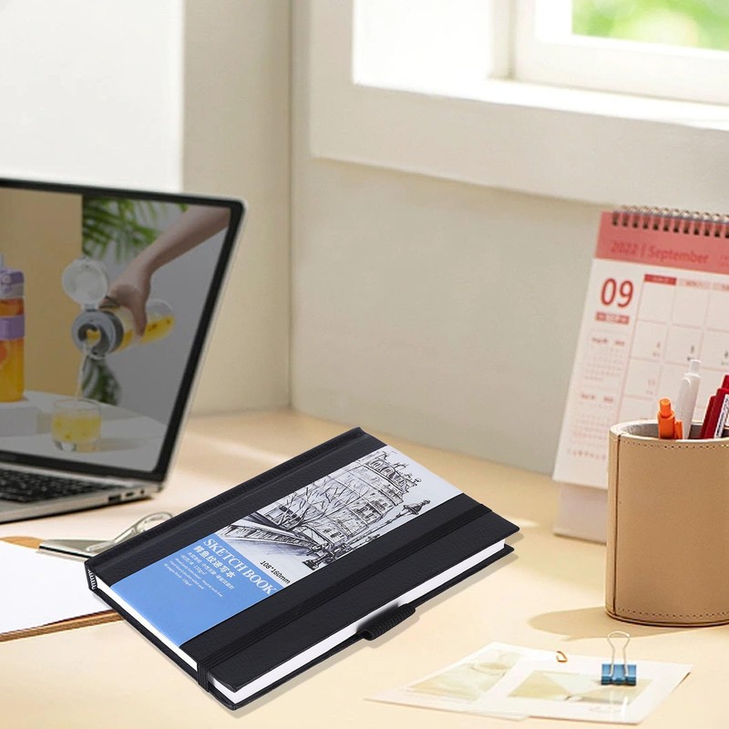 Zerone Cuaderno de Bocetos para Acuarela y Acrílico, Papel sin