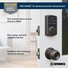 Brinks Keyless Entry Electronic Touchpad Door Lock - Backlit Keypad