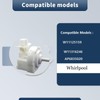 W11125159 Washer Water Level Pressure Switch Compatible Whirlpool W11316246 AP6835020