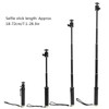 Action Camera Aluminium Alloy 6 Section Selfie Stick 18‑72cm for