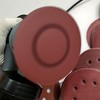 Piowio 100 Pcs 5 inch 8 Holes Sanding Discs 120