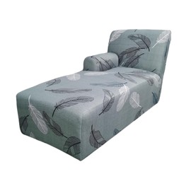 GZYLCH - Funda de sofá gruesa izquierda/derecha, en forma de L, funda de sofá con brazo, protector de cojín de calesa lavable para muebles con correa elástica, para sala de estar, 1, izquierda