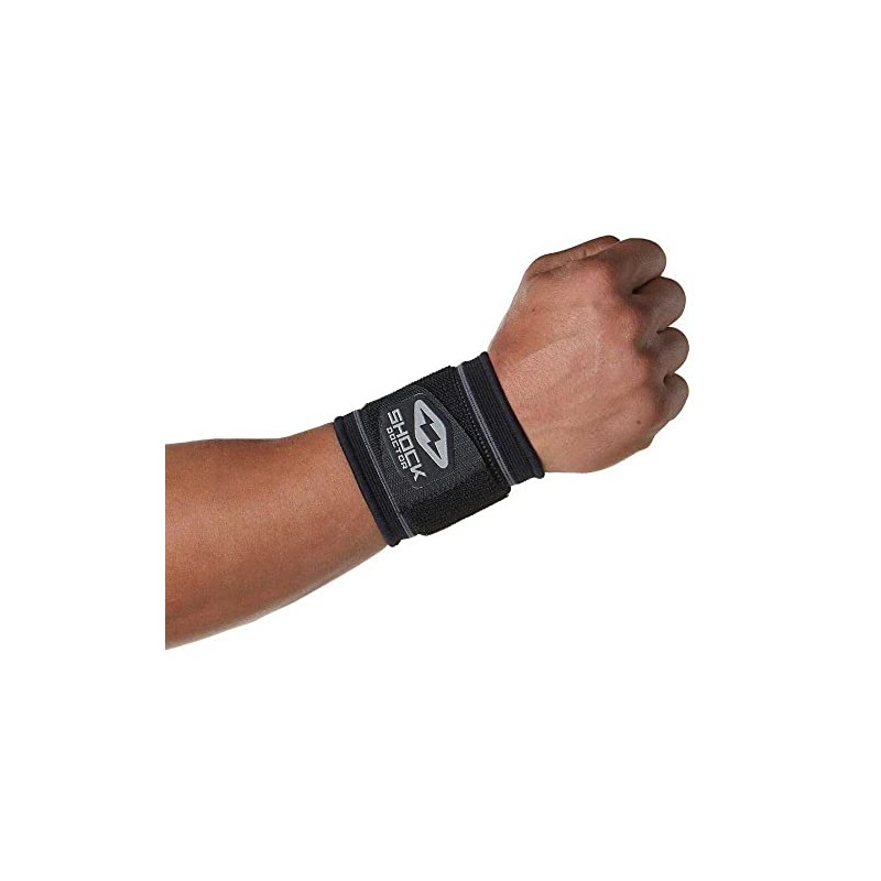 Shock Doctor Unisex Knit Wrist Sleeve With Strap