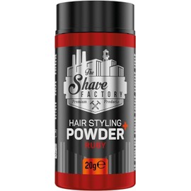 The Shave factory Hair Styling Powder - Mattifying and Volumizing Powder, with comb types suitable for all areas of use, hair comb and powder wax (Comb 044 & Ruby Styling Powder 20gr)